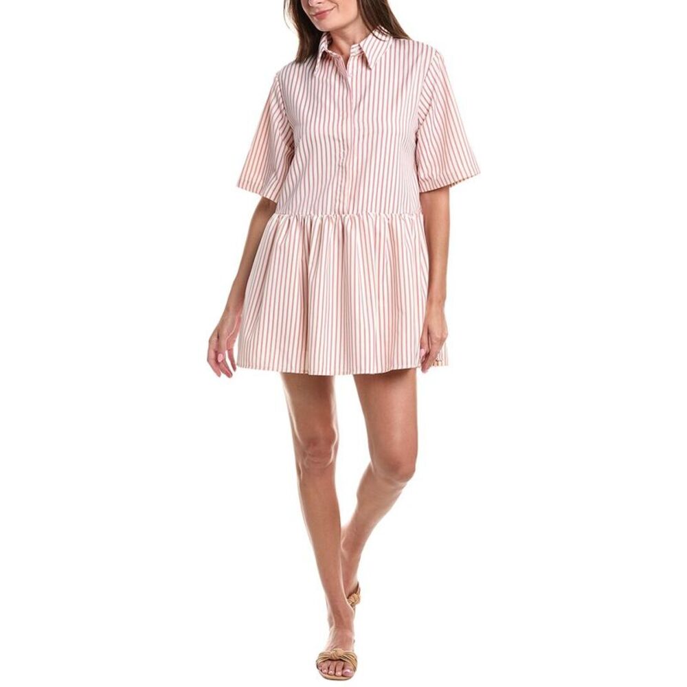 Marion Womens  Colorblock Stripes, White